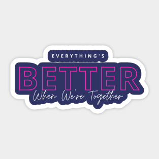 Streetwear typography Sticker